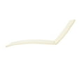 thumbnail image 6 of Anthony Outdoor Wicker Adjustable Chaise Lounge with Arms and Cushion, Grey, Beige, 6 of 14