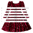 thumbnail image 2 of LWNYDPLSD Xmas Dress Newborn Christmas Dress 6t Christmas Baby Clothes 12 Month Girl Clothes Toddler Girl 3t Baby Girl Winter Outfits, 2-3 Years, 2 of 8