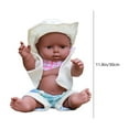 thumbnail image 2 of Tarmeek Baby Doll for 18 Month+ Toddlers, Africa Black 12Inch Realistic Doll Toys Silica Gel for 3 4 5 Year Old Girls and Boys, Birthday Christmas Gifts for Kids, 2 of 7