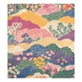 thumbnail image 6 of Yayeee Magnetic Dishwasher Cover for The Front Decoration Home Kitchen Machine Sticker Protector, Green Floral Wave, 6 of 6