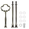 thumbnail image 1 of 2 Set 3-Tier Cupcake Stand Hardware Fitting for DIY Making Fruit Plate Cake Stand, Sunflower Bronze, 1 of 7