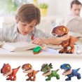 thumbnail image 3 of Green Educational Dinosaur Stationery Set 5 In 1 Model Toy Pencil Eraser Sharpener Stencil Construction Kit Gift For Children Kids Learning, 3 of 6