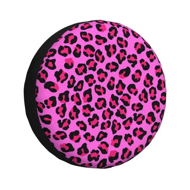 Animal Spare Tire Cover for Land Cruiser RV Tiger Tiger Car Wheel Protector Covers Leopard Print