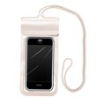 thumbnail image 1 of Bolsa impermeable para teléfono móvil de PU transparente con velcro para exteriores, personalizada, con pantalla táctil de gran tamaño y huella dactilar, para natación, buceo y playa, funda, 1 of 5
