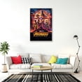 thumbnail image 2 of Avengers: Infinity War - Framed Movie Poster (Regular Style) (Size: 25" X 37") (Brushed Champagne Aluminum Frame), 2 of 6