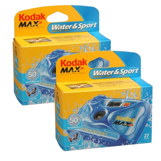 2 X Kodak Water & Sport Waterproof [50/15 M] 35mm