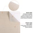 thumbnail image 4 of Uxcell Fabric Repair Patch 7.8"x11.8" Fine Linen Self Adhesive Patch for Sofa Clothing Cushion Pillow, Natural, 4 of 6