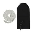 thumbnail image 4 of funtasica Boat Fenders Cover Marine Bumpers Cover Protector Easy to Install Lightweight Accessory for Center Rope Tube Fenders White Rope, 4 of 8