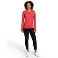 thumbnail image 5 of Reebok Women's and Women's Plus Legacy Core Knit Performance Long Sleeve T-Shirt, Sizes XS-4X, 5 of 5