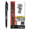 Pilot FriXion Ball Erasable Gel Pens, Fine Point 0.7mm, Black Ink, 12 Count