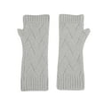thumbnail image 5 of ATENAR 3PC Hat Scarf Glove Set for Women,Winter Sets for Women,Fleece,Warm,Knit,Gray,Free Size, 5 of 6