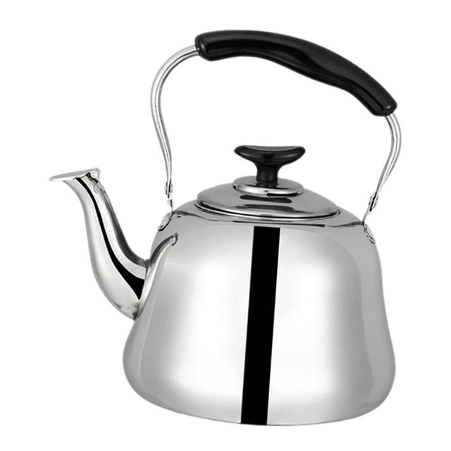 serony Whistling Kettle 1L Stainless Steel Teapot Reliable Infuser Removable Portable Handle For Tea Enthusiasts Kettle Teapot