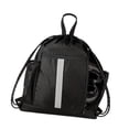 thumbnail image 4 of Mochila con cordón de fútbol, ​​bolsa con compartimento para zapatos, bolso escolar, bolso de mano para viajes, playa, natación, hombres y mujeres, 4 of 8