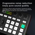 thumbnail image 5 of Audio Mixer G1 Tuner Gaming Computer Sound Card RGB Lighting Computer Mobile Phone Live Broadcast Recording Universal B, 5 of 5