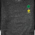 thumbnail image 3 of Peanuts - Woodstock Clover - Men's Crew Neck Fleece Pullover, 3 of 6