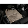 thumbnail image 3 of WeatherTech All-Weather Floor Mats compatible with 2010-2016 Cadillac SRX - 1st Row (Driver & Passenger), Tan, 3 of 5
