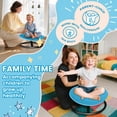 thumbnail image 3 of MoveCatcher Children’s Sensory Swivel Chair - Round, Sky Blue - Sensory Play & Body Coordination, 3 of 8