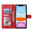 thumbnail image 5 of Funda para FOXDOCK iPhone 11 Pro – Cuero Premium, 3 ranuras para tarjetas, Protección contra impactos, 5 of 5