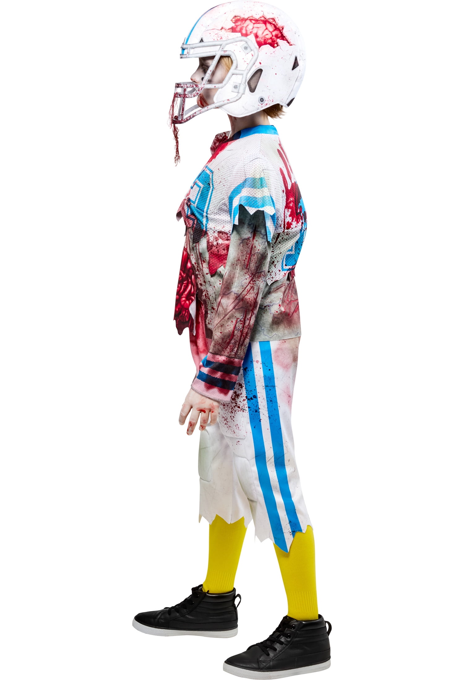 Zombie Football Player Halloween Costume for Children, Boy's Size M (8), by Way to Celebrate