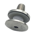 thumbnail image 1 of Soporte de pasamanos de pared, piezas con clip para clavos, fácil de instalar, resistente a la oxidación, soporte de vidrio para escaleras interiores Para 8 a 12 mm, 1 of 8