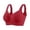 Red, variant on Bras Women Seamless Push Up Bras Adjustable Straps Full Coverage Tshirt Bra with No Underwire Everyday Bras Comfy Bras for Women