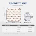 thumbnail image 6 of Goofa Dachshund Dog Puppy Pattern 2 Piece Car Windshield Sun Shade Foldable | Front Windshield Shade for Sun, Heat and UV Rays | Sunshade for Car Front Window-, 6 of 7