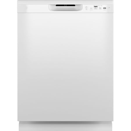 Ge Gdf510p 24  Wide 14 Place Setting Built-In Front Control Dishwasher - White