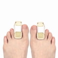 thumbnail image 2 of Aluminum Alloy Splint for Finger Toe Joint, Adjustable Fixation Support Brace, 1 Pair，One Size Fits All, 2 of 8