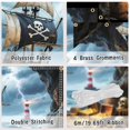thumbnail image 2 of Barco pirata Friends de Background Seasons, 2,1 x 1,5 m, con cinta, 2 of 6
