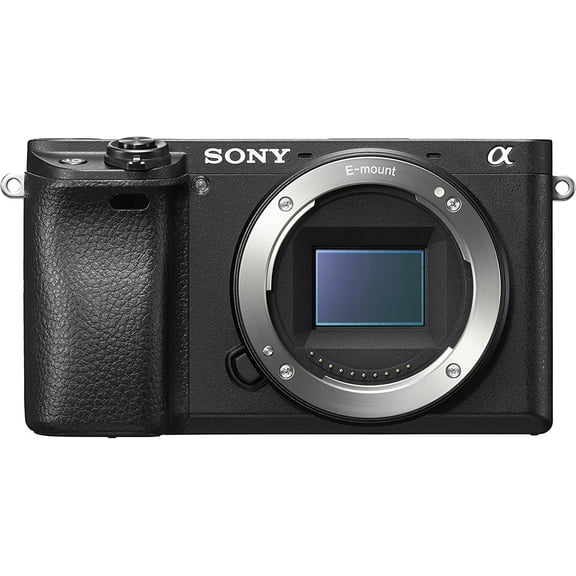 Restored Sony Alpha a6300 Mirrorless Camera: Interchangeable Lens Digital Camera +APS-C, (Refurbished)