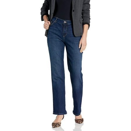 Bandolino Women's Mandie Signature Fit 5 Pocket Jean 8 Greenwich