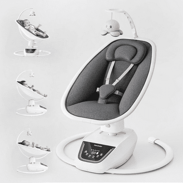 Baby Swing, Multi-Motion Baby Swing, Baby Swings for Infants, Bluetooth Enabled with 5 Unique Motions(White)