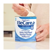 EleCare Jr Unflavored DHA & Lutein Amino Acid-Based Nutrition Powder, 14.1 oz Can for Ages 1 and Up