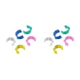 thumbnail image 1 of jesticaly 40Pcs/Set Silicone Elastic Sewing Bobbin Clips Reusable Thread Spool Clamps Holder Quilting Sewing Accessories Set Random Color random color 2.5cm 1.2cm 2Set, 1 of 6