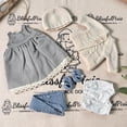 thumbnail image 4 of BlissfulPixie Handmade Waldorf Doll Clothes 12 inch clothing Set with Pretty Box Girl Christmas Birthday Gift-Magda's Clothes Accessories, 4 of 8