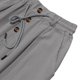 thumbnail image 4 of Pantalones largos para hombre, de lino, holgados, transpirables, de color liso, estilo playero, con botones, 4 of 6