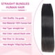 thumbnail image 5 of Hair Bundles Beauty Queen, lacio brasileño, 18 cm (3 x 18 cm), 5 of 7