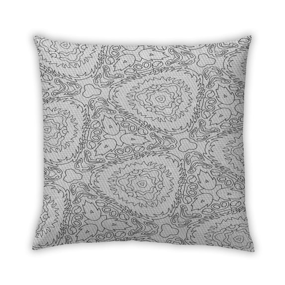 Ahgly Company Indoor Square Contemporary Throw Pillow, 18 inch by 18 inch