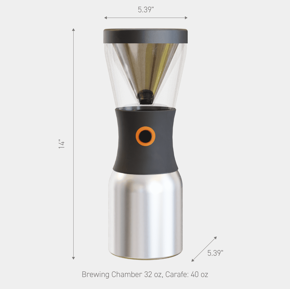 Asobu® Pour Over Insulated Coffee Maker - 32 oz. (Min Qty 24)