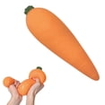 thumbnail image 6 of Easter Carrot Squishy Stress Relief Toy 5.7in Soft Squeeze Fidget Toy Slow Rising Sensory Anxiety Relief Desk Decor Easter Party Favor Gift for Adults Kids 1PC, 6 of 7