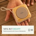 thumbnail image 4 of House of Marley Roots Portable Waterproof Bluetooth Speaker - Cream, 4 of 7