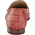 thumbnail image 2 of SAM EDELMAN Womens Berry Cairo Pink Animal Print Bit Buckle Hardware Loraine Round Toe Slip On Leather Loafers 4 M, 2 of 3