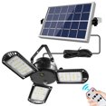 thumbnail image 1 of Bangcool Outdoor Pendant Light Waterproof 60-LED 3 Head Hanging Light for Street Patio, 1 of 9