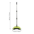 thumbnail image 2 of BESTYASH Floor Sweeper Hand Push Sweeper with Stainless Steel Handle 3 in 1 Design Green 1Pack, 2 of 8