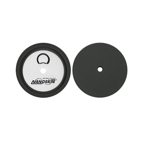 Nanoskin 9" Speedy Foam Polishing & Finishing Pad – Eliminates Swirl Marks and Prevents Paint Greying for Cars, Trucks, RVs, Boats, Hot Rod & More | Dished-In Loop Backing |Use with Rotary Polisher