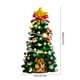 thumbnail image 3 of 10 in DIY handmade Lighted Mini Christmas Tree Small Desktop Christmas Tree With 20 LED Cones And Christmas Decorations, 3 of 6