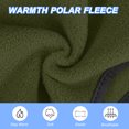 thumbnail image 4 of Uxcell Ear Warmer Headband, Winter Stretchy Running Sweatband for Jogging, Olive Green, 4 of 7