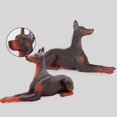 thumbnail image 5 of Doberman Pinscher Model Cognitive Ability Burrs-free Smell-less Action Figure Toy Doberman Pinscher For Children, 5 of 5