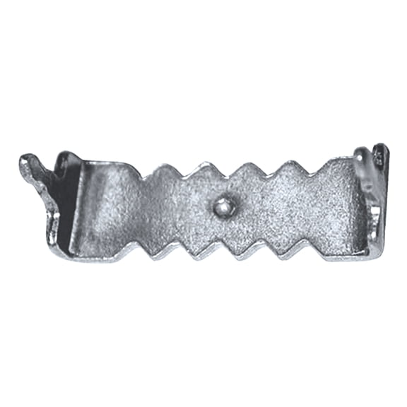 Framer Supply Nailless Sawtooth Picture Hanger – Zinc Finish, 1” Long x 1/4” Wide, 100 Pack