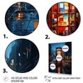 thumbnail image 3 of Designart "Urban Icon Red Telephone Booth I" Cityscapes Wall Art Living Room, 3 of 5